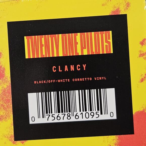 Clancy by Twenty One Pilots Vinyl Black / Off White Cornetto (Record, 2024) - Picture 2 of 4